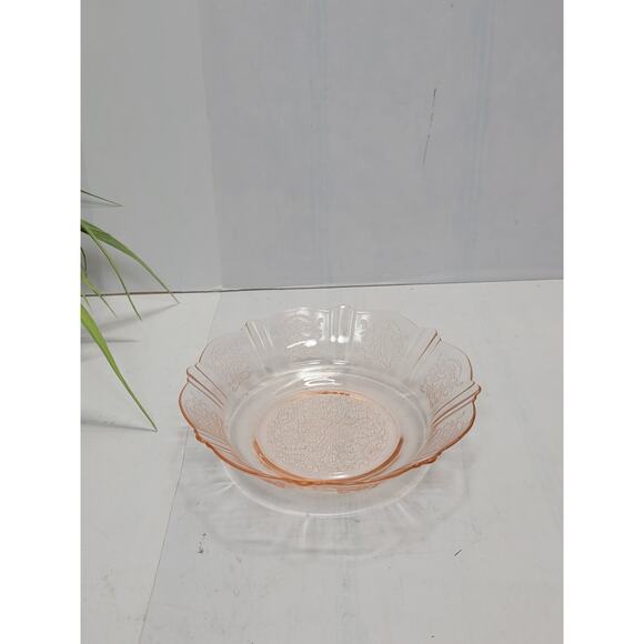 Vintage American Sweetheart Pink Cereal Bowl Depression Glass, MacBeth-Evans - Picture 1 of 3